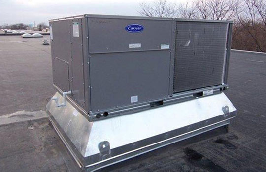 Commercial Unit On Roof