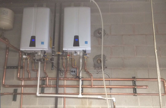 Water Heaters Installed